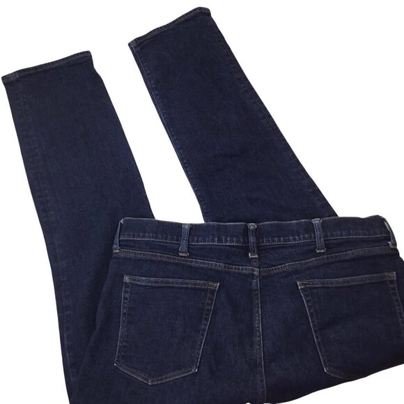 J. Crew 1040 Kurabo Japanese Jeans 38 x 32 Dark Premium Slightly Tapered Leg - Picture 3 of 8